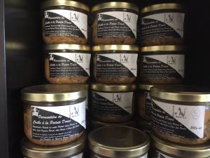 Bocaux de cuisses de cailles | Parmentière de caille à la patate douce